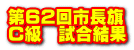 第62回市長旗 C級　試合結果